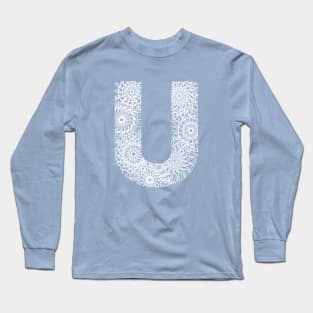 Letter U Long Sleeve T-Shirt